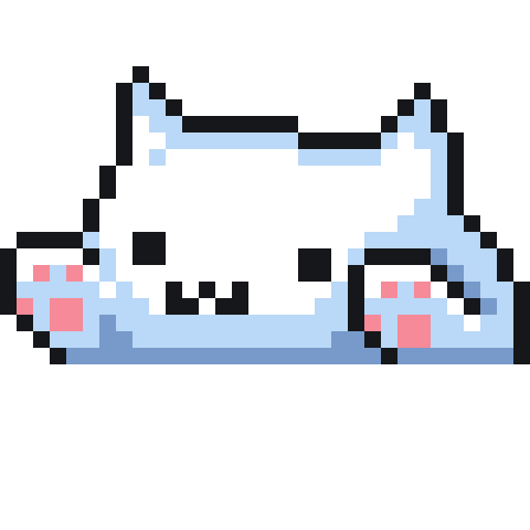 Patting cat animation